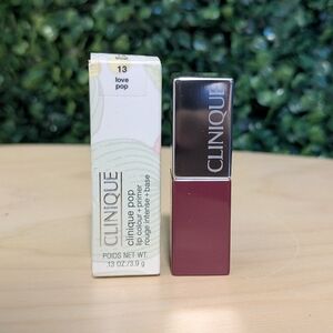 Clinique Pop Lip Color + Primer, #13 Love Pop NIB
